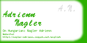 adrienn nagler business card